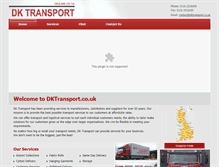 Tablet Screenshot of dktransport.co.uk